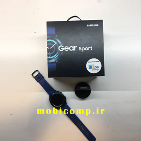 ساعت هوشمند سامسونگ مدل Gear Sport SM-R600 بند لاستیکی (کارکرده)