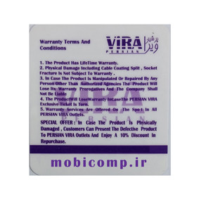 کابل شارژ هواوی میکرو به یو اس بی ( گارانتی کتبی مادام العمر)