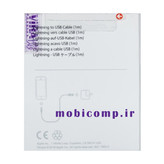 کابل شارژ آیفون یو اس بی به لایتنینگ (گارانتی کتبی یکساله)