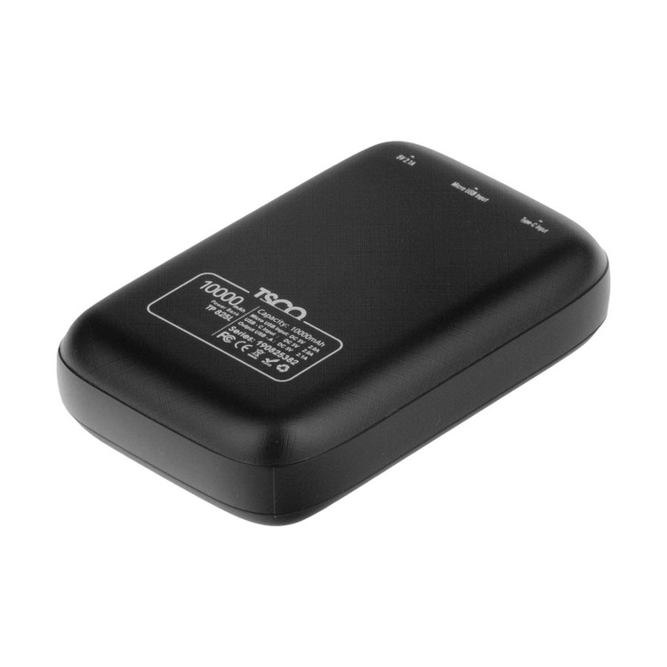 پاور بانک تسکو مدل TP 825L با ظرفیت 10000 میلی آمپر ساعت