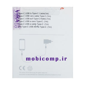 کابل شارژ سامسونگ دو طرف تایپ سی (گارانتی کتبی یکساله) 1 متر