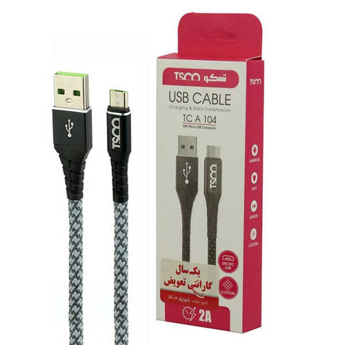 کابل شارژ تسکو میکرو مدل TCA 104