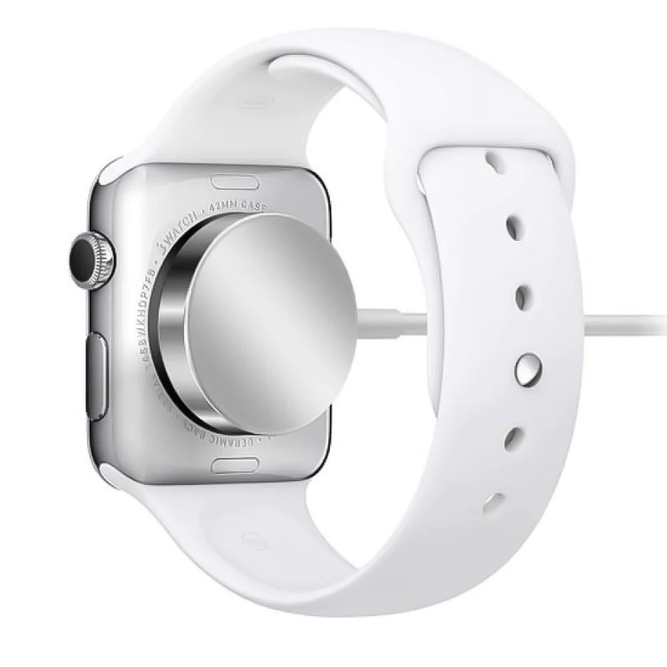 شارژر اپل واچ (اصل، اپل استور) 1 متری مدل A1923 کابل شارژ مغناطیسی اپل واچ