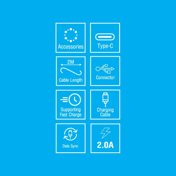 کابل شارژ و دیتا یو اس بی به تایپ سی بیاند BUC-302 گارانتی 18 ماهه شرکتی