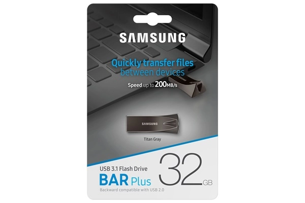 فلش مموری سامسونگ مدل BAR Plus USB 3.1 ظرفیت 32 گیگابایت