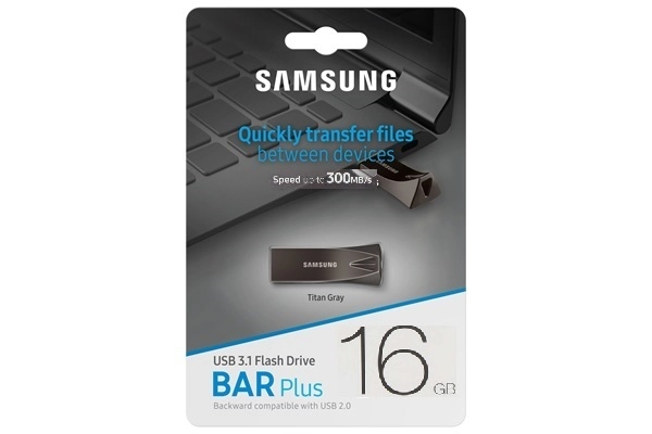 فلش مموری سامسونگ مدل BAR Plus USB 3.1 ظرفیت 16 گیگابایت