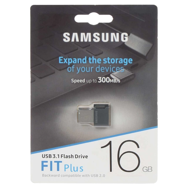 فلش مموری سامسونگ مدل FIT Plus USB 3.1 ظرفیت 16 گیگابایت