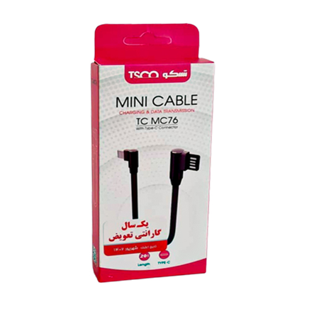 کابل شارژ تسکو پاوربانکی مدل TC MC76