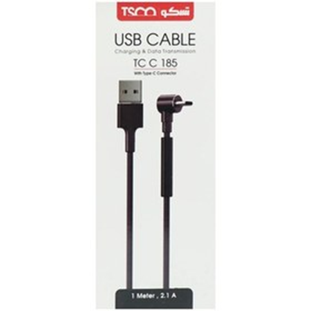 کابل شارژ تایپ سی تسکو مدل TCC 185