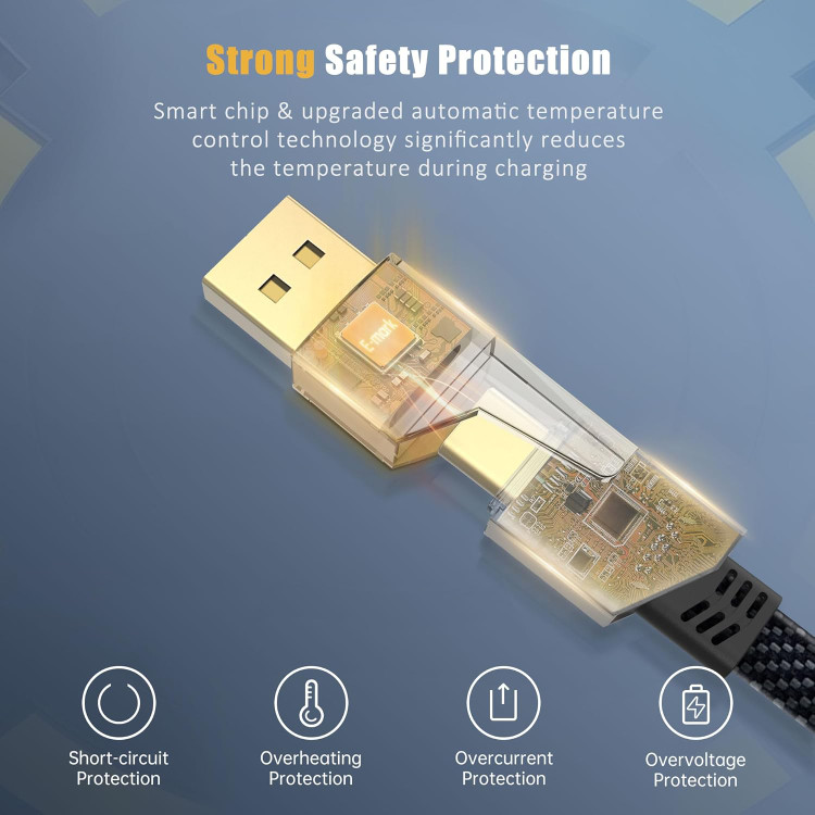 کابل شارژ سریع و دیتا چند کاره 4in1 Lightning, Type-C, Pro, PD