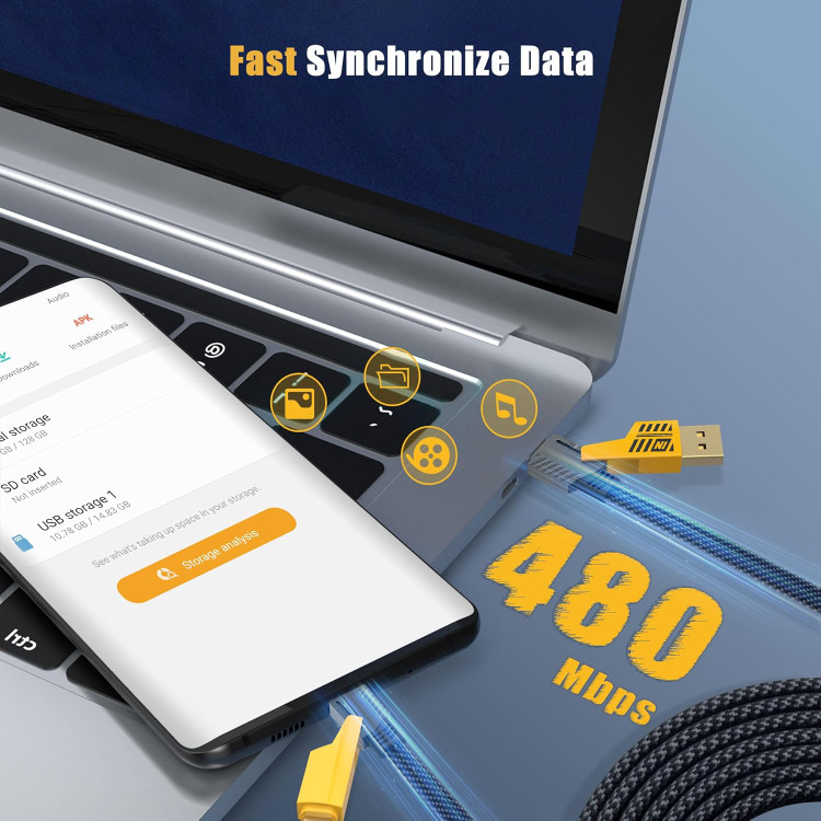 کابل شارژ سریع و دیتا چند کاره 4in1 Lightning, Type-C, Pro, PD