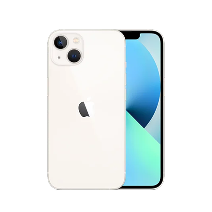 آیفون 13 دو سیم کارت ظرفیت 128 گیگابایت رم 4 گیگابایت سفید CH کارکرده