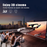 پروژکتور هوشمند BYINTEK p70 قابل حمل و شارژی به همراه کیف و سه پایه