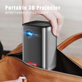 پروژکتور هوشمند BYINTEK p70 قابل حمل و شارژی به همراه کیف و سه پایه