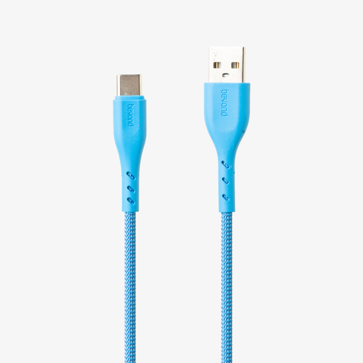 کابل تایپ سی بیاند BUC-401 آبی آسمانی