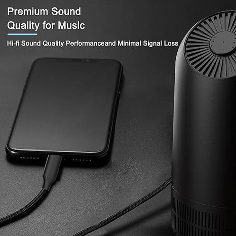 کابل تبدیل Lightning به AUX فون پلنت 120 سانتیمتر