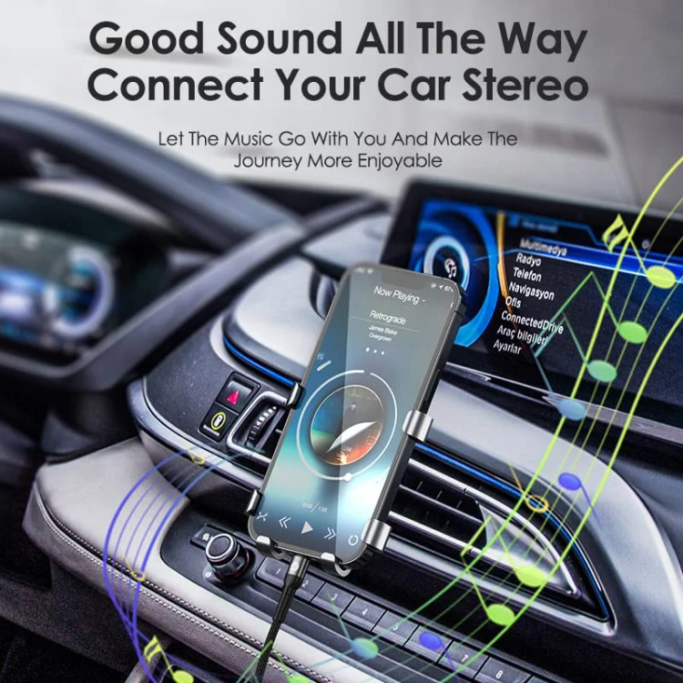 کابل تبدیل Lightning به AUX فون پلنت 120 سانتیمتر