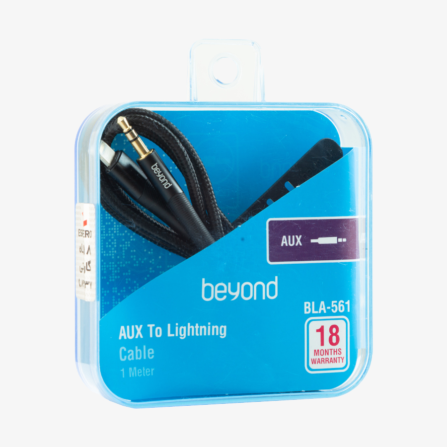 کابل صدا AUX به Lightning بیاند BLA-561