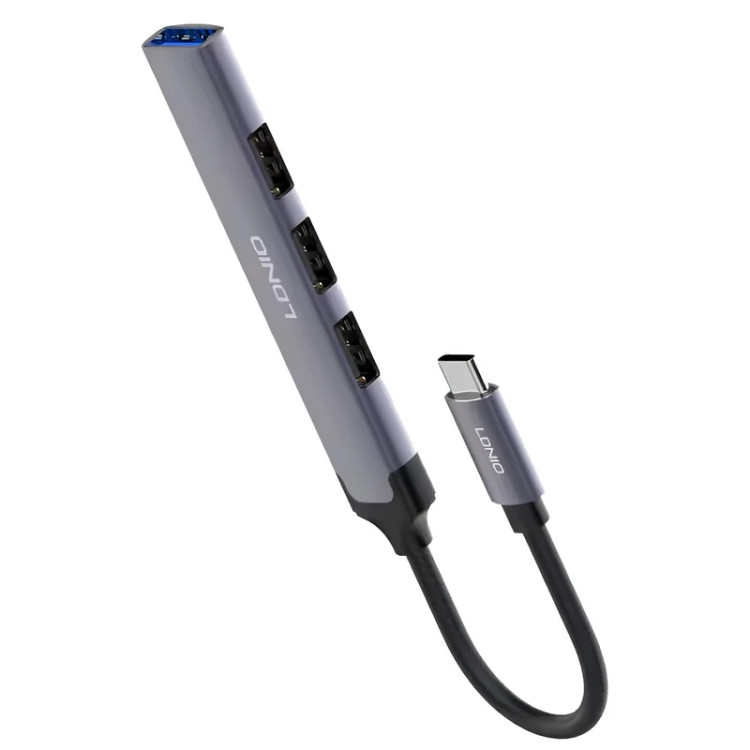 هاب 4 پورت USB3.0 الدینیو مدل DS-44U