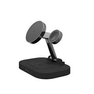 استند و شارژر وایرلس 15 وات اوی مدل Awei W22 4 in 1