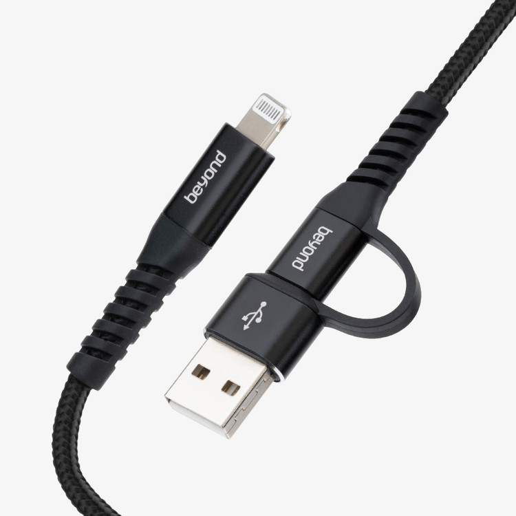 کابل Type-C و USB به Lightning بیاند BCUL-551