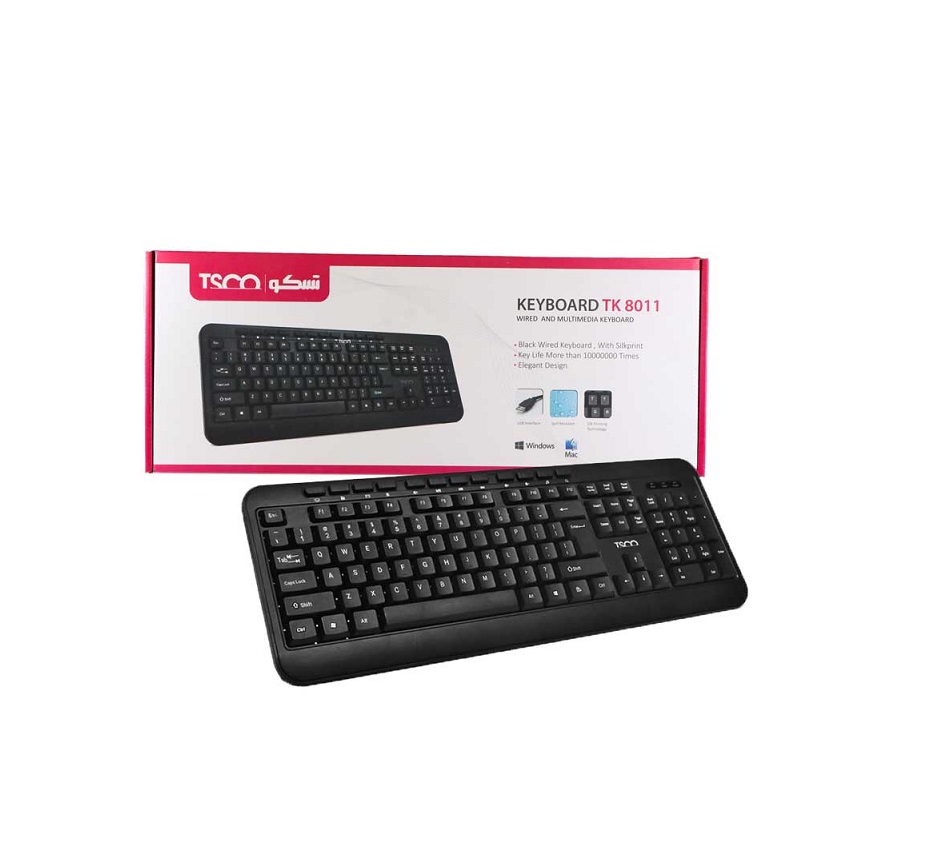 کیبورد باسیم  تسکو مدل TK8011